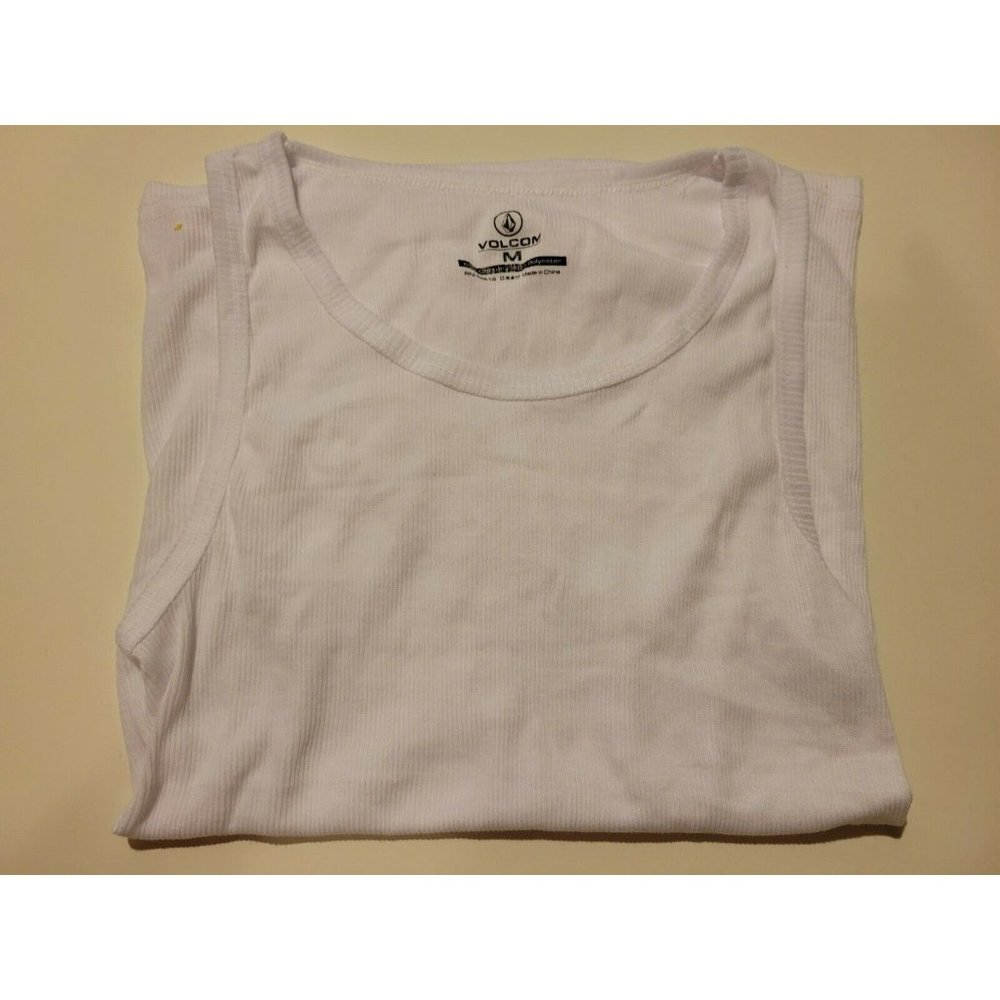 Volcom ~ Men's 4-Pack Tanks Tops Performance Undershirts  Ribbed Cotton A-Shirts